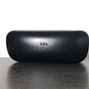 𝅺COACH Sunglasses/Reading Glasses Black Case